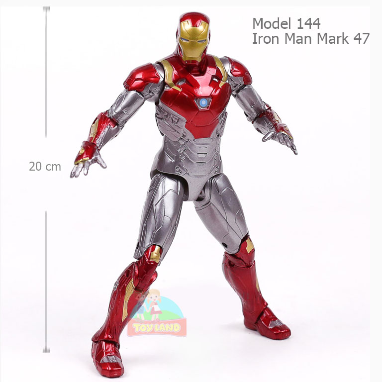 Action Figure Set - Model 144 :  Iron Man Mark 47